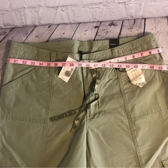 NWT Lane Bryant Cotton Sage Capris- Size 16 - Picture 7 of 11